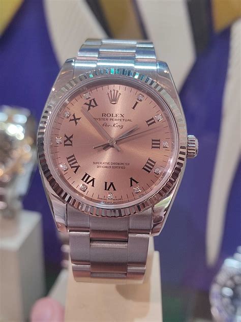 rolex salmon dial